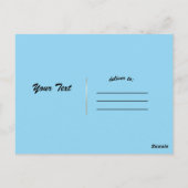 ヴィンテージ レトロ ボウリング ナイト イベント ポストカード (裏面)