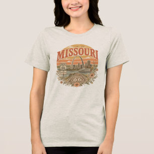 ヴィンテージ・レトロ・マザー・ロード・ゲートウェイ・アパレル トライブレンドＴシャツ