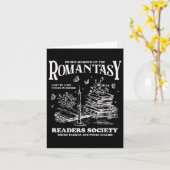 ヴィンテージ レトロ ロマンタジー読者の誇りある一員 カード (黄色い花)