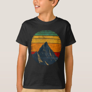 ヴィンテージ レトロ 山 登山 ハイキング 登山家 Tシャツ