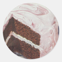 ヴィンテージ レトロ 手作り ケーキ チョコレート ホワイト