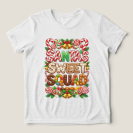 ヴィンテージ　レトロ　赤　キャンディケーン　ワンダーランド　クリスマス トライブレンドＴシャツ