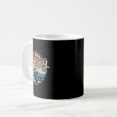 ヴィンテージ レトロ 釣りがいい  コーヒーマグカップ (正面左)