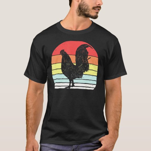 ヴィンテージ レトロ 鍋鶏 ポールトリー Tシャツ (正面)