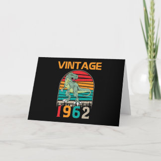 ヴィンテージ レトロ 1962年 誕生日 カード