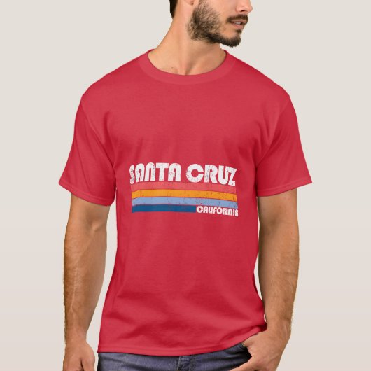 ヴィンテージ レトロ 70年代 80年代 サンタクルーズ カリフォルニア Tシャツ (正面)