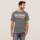 ヴィンテージ レトロ 70年代 80年代 スタイル ベルディングの故郷 Tシャツ (正面フル)