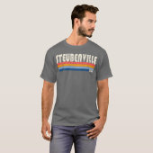 ヴィンテージ レトロ 70年代 80年代 スタイル 故郷 スチューベンビル Tシャツ (正面フル)