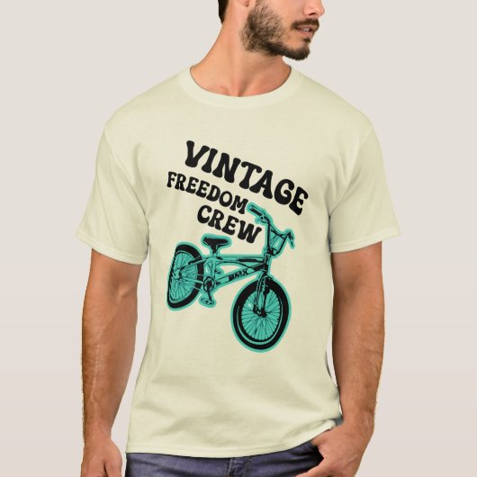 ヴィンテージ レトロ BMX Tシャツ (正面)