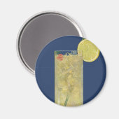 ヴィンテージ レモンエードまたはフルーツ ソーダ、ドリンク ベバレッジ マグネット (正面/裏面)