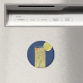 ヴィンテージ レモンエードまたはフルーツ ソーダ、ドリンク ベバレッジ マグネット (インサイチュ (食洗機))