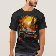 ヴィンテージ・レーサーサンセットTシャツ
