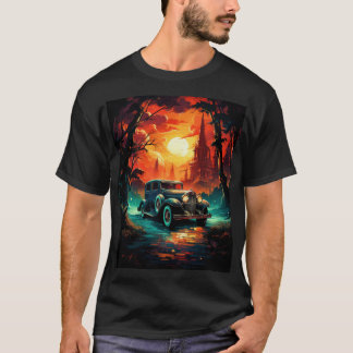 ヴィンテージ・レーサーサンセットTシャツ Tシャツ