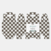 ヴィンテージ レースカー 3歳の誕生日 フェイバーボックス (見開き)