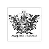 ヴィンテージ ロイヤル シールド カスタム エクス ライブリス, 本 ラバースタンプ (インプリント)