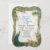 ヴィンテージ ロイヤル ペコック テンプル ドリームス 招待状 (正面)