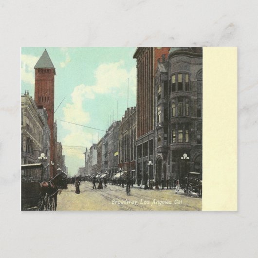 ヴィンテージ ロサンゼルス カリフォルニア ポストカード (正面)