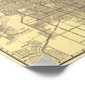 ヴィンテージ ロサンゼルス 地図ポスター 1914年 ポスター (角)