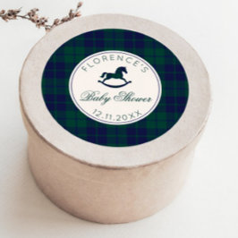 ヴィンテージ ロッキングホース クラシック プライド ベビーシャワー ラウンドシール