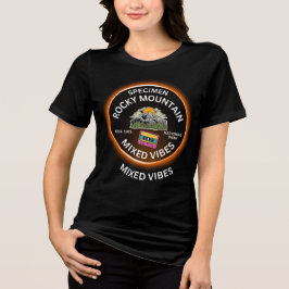 ヴィンテージ ロッキーマウンテン ミックス ヴァイブス トライブレンドTシャツ