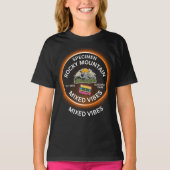 ヴィンテージ ロッキー山脈ミックスバイブス Tシャツ (正面)
