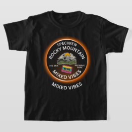 ヴィンテージ ロッキー山脈ミックスバイブス Tシャツ