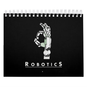 ヴィンテージ·ロボット·ハンド·ロボット愛おもしろい好者への贈り物 カレンダー