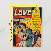 ヴィンテージ・ロマンス ポストカード (正面/裏面)