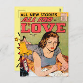 ヴィンテージ・ロマンス ポストカード (正面/裏面)