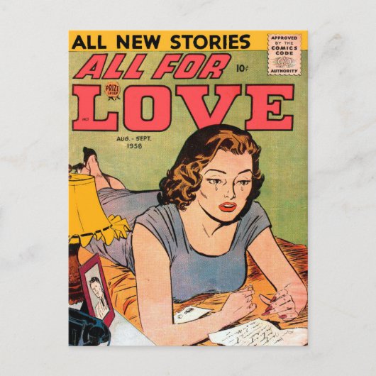 ヴィンテージ・ロマンス ポストカード (正面)