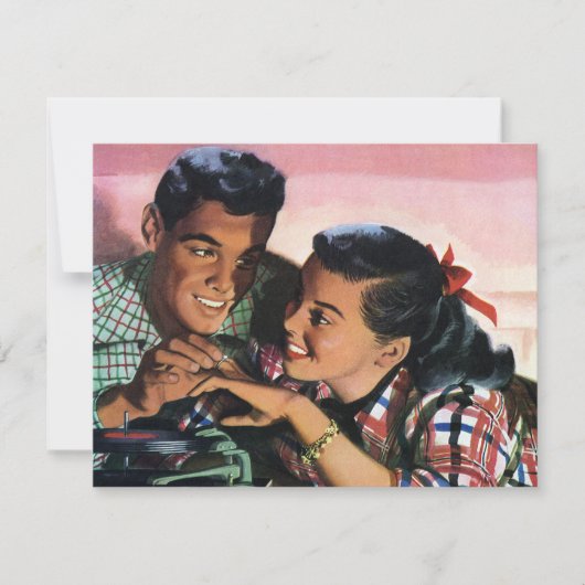 ヴィンテージ・ロマンス、高校生愛の恋人 (正面)