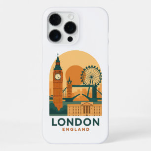 ヴィンテージ ロンドン イングランド トラベル レトロ iPhone 16 PRO MAXケース