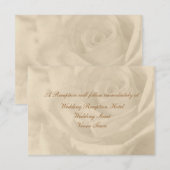 ヴィンテージ ローズ ウェディング レセプション エンクロージャー (正面/裏面)