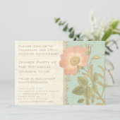 ヴィンテージ ローズ エレガント 25周年記念ディナー 招待状 (スタンド正面)