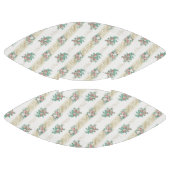 ヴィンテージ ローズ パターン - フットボール アメリカンフットボール (パネル)