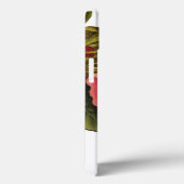 ヴィンテージ ローズ 美しい ピンクの植物 Case-Mate iPhoneケース (裏面 / 右)