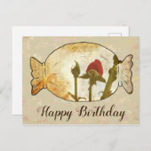 ヴィンテージ ローゼンボンボン ポストカード (正面/裏面)