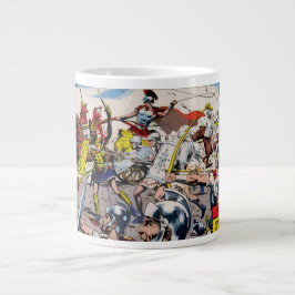 ヴィンテージ ローマ兵士 おもちゃ ジャンボコーヒーマグカップ