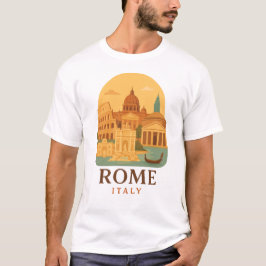 ヴィンテージ ローマ イタリア 旅行 Tシャツ – コロッセオ
