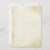 ヴィンテージ ワイルドフラワーエンゲージメントパーティ テンプレート (裏面)