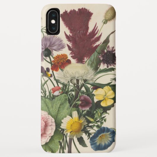 ヴィンテージ＋ワイルドフラワーブーケ2 iPhoneケース Case-Mate iPhoneケース (裏面)