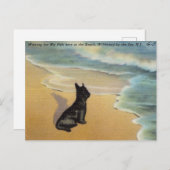 ヴィンテージ・ワイルド・バイ・ザ・シー(ニュージャージー) ポストカード (正面/裏面)