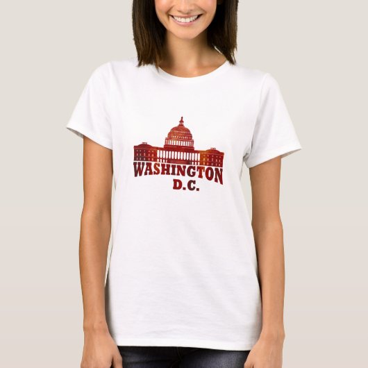 ヴィンテージ ワシントンDC Tシャツ (正面)