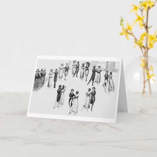 ヴィンテージ-ワルツ、 カード (黄色い花)