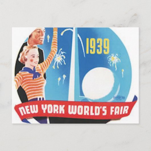 ヴィンテージ・ワールド・フェア・ポストカード ポストカード (正面)