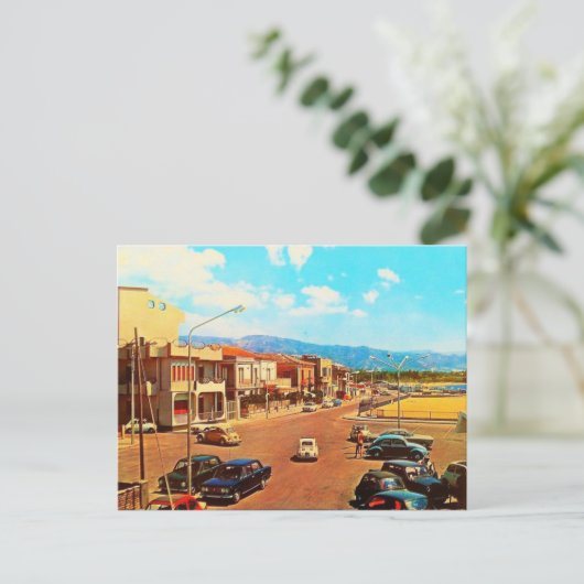 ヴィンテージ ヴィア マリーナ カトナ レッジョ カラブリア ポストカード (スタンド正面)