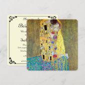 ヴィンテージ ヴィクトリアン アート、接吻、結婚前のお茶会 招待状 (正面/裏面)