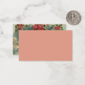 ヴィンテージ ヴィクトリアン バレンタインデーの天使が天国に ノートカード (正面/裏面インサイチュ)