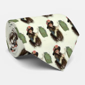 ヴィンテージ ヴィクトリアン バレンタインデー 女性 ラブレター ネクタイ (ロール)