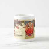 ヴィンテージ ヴィクトリアン バレンタインデー 私の愛しい人へ コーヒーマグカップ (中央)